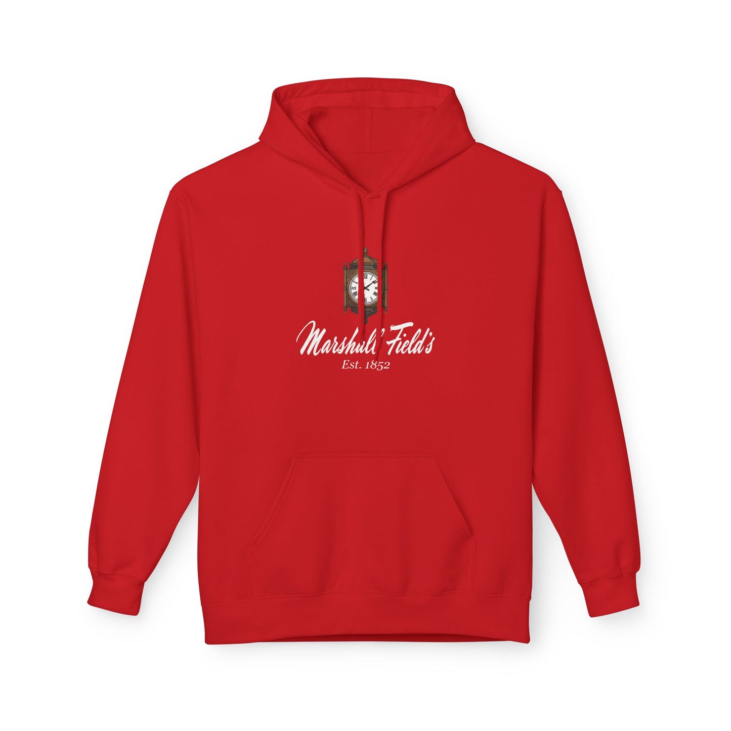 Marshall Field's Clock Hoodie | Retro Chicago Sweatshirt | Nostalgic Chicago Gift | Classic Department Store Apparel
