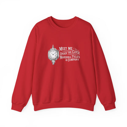 Marshall Field's Under the Clock Sweatshirt | Vintage Chicago Nostalgia Crewneck | Meet Me Under The Clock Shirt |  Classic Chicago