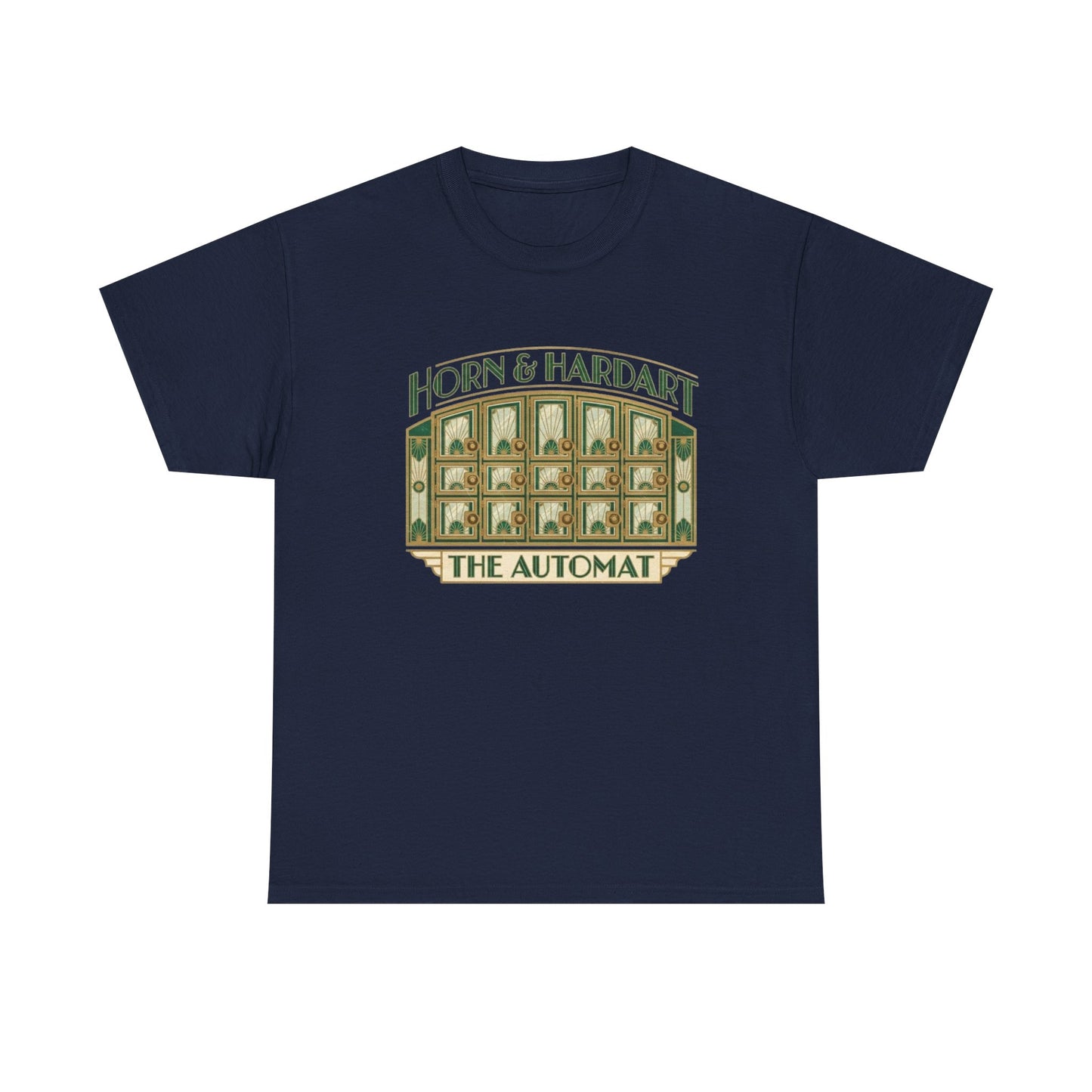 Horn & Hardart Automat T-Shirt | Art Deco NYC Philly History Tee | The Automat Vintage Design Shirt | 1920s Roaring Twenties Gift