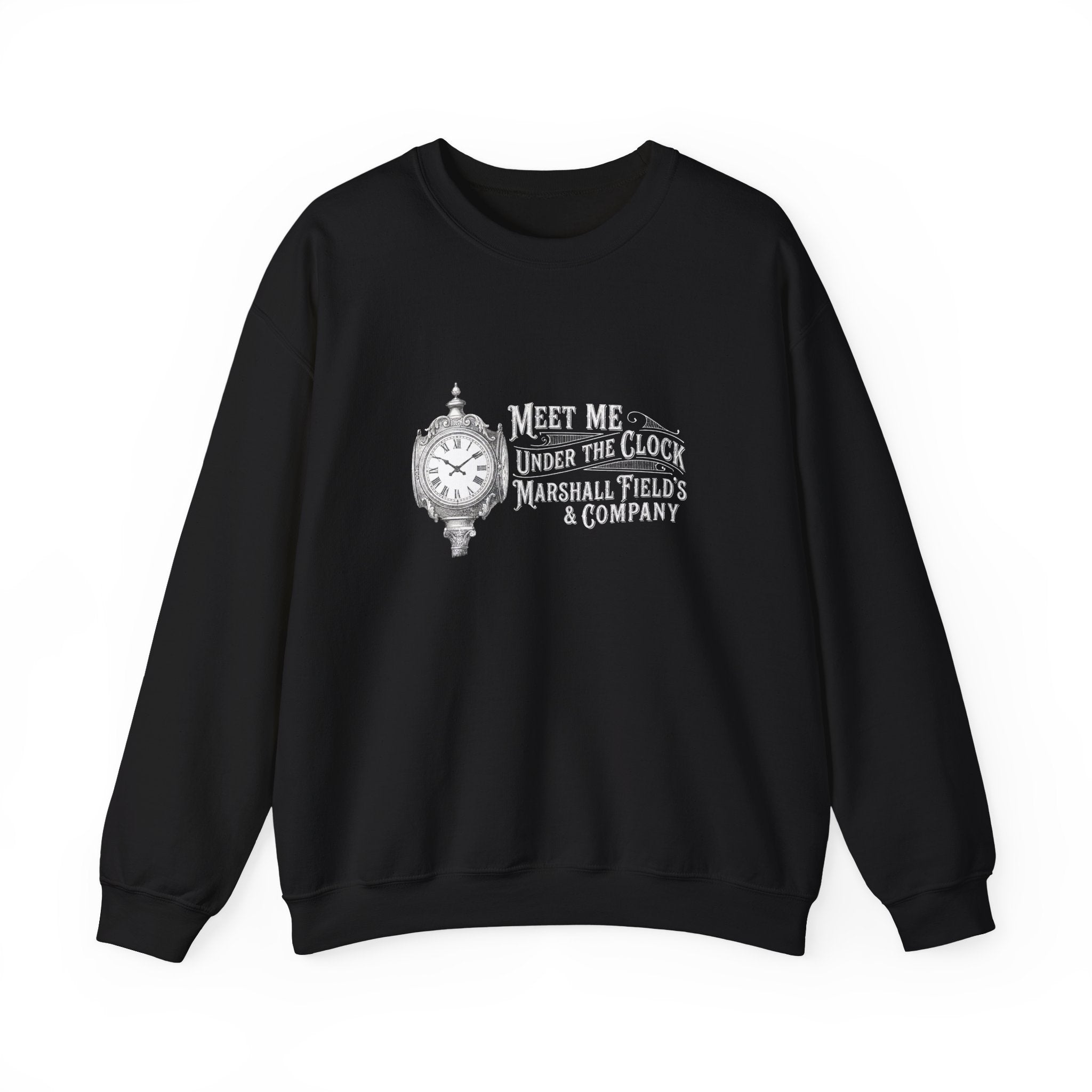 Marshall Field's Under the Clock Sweatshirt | Vintage Chicago Nostalgia Crewneck | Meet Me Under The Clock Shirt |  Classic Chicago