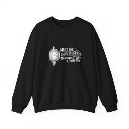 Marshall Field's Under the Clock Sweatshirt | Vintage Chicago Nostalgia Crewneck | Meet Me Under The Clock Shirt |  Classic Chicago
