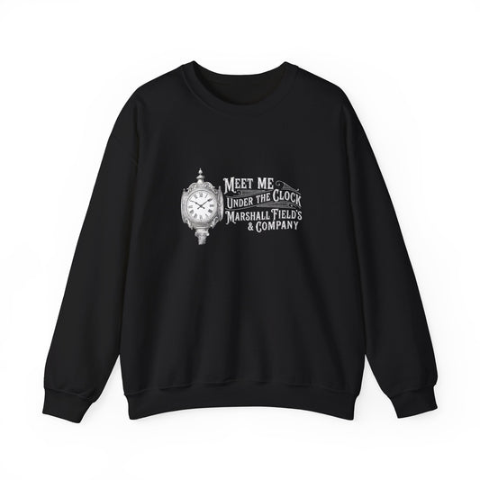 Marshall Field's Under the Clock Sweatshirt | Vintage Chicago Nostalgia Crewneck | Meet Me Under The Clock Shirt |  Classic Chicago