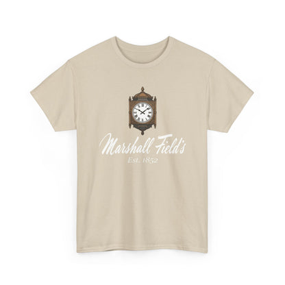 Marshall Field's T-Shirt, Vintage Chicago Tee, The Great Clock State Street, Historic Department Store Gift, Est 1852 Graphic Shirt