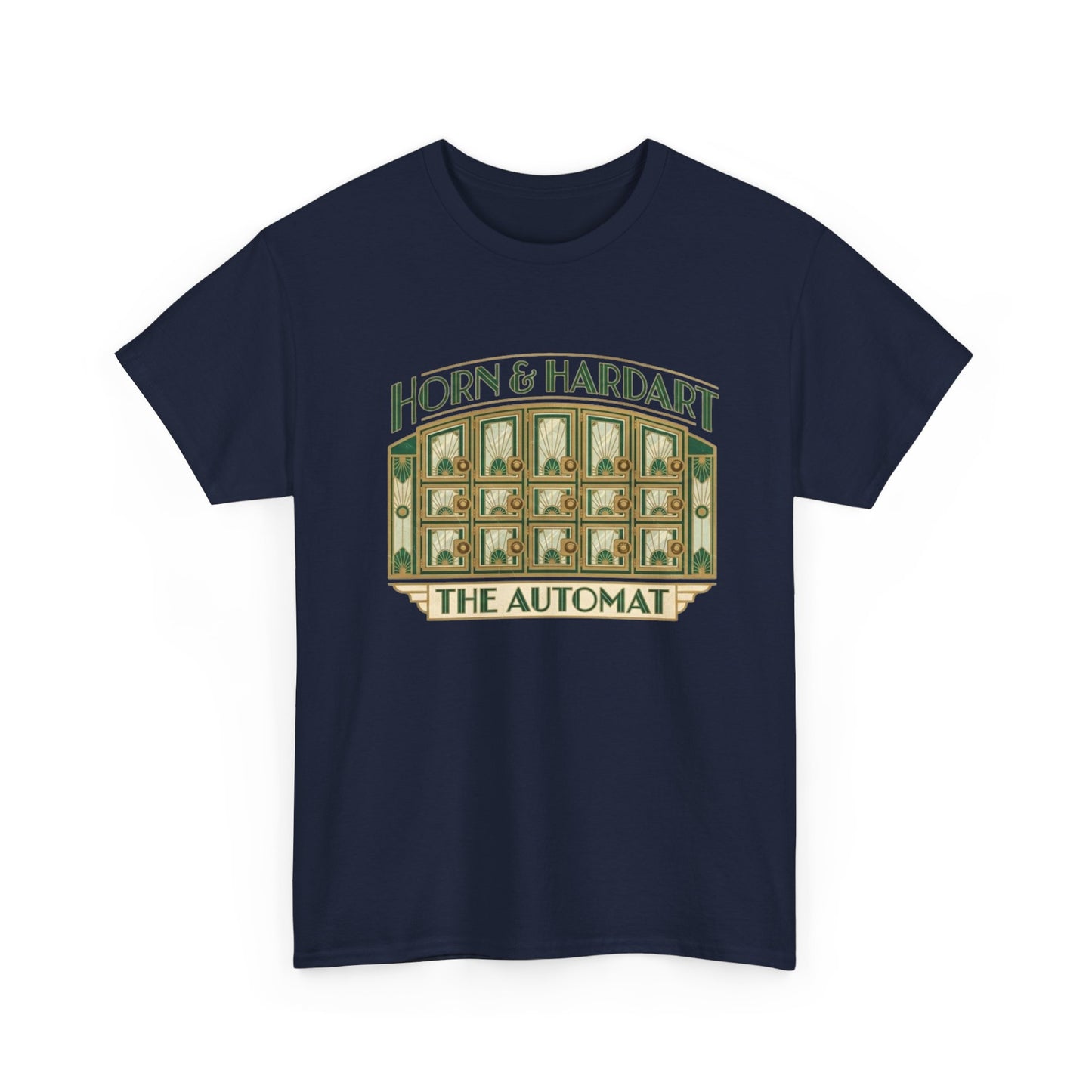 Horn & Hardart Automat T-Shirt | Art Deco NYC Philly History Tee | The Automat Vintage Design Shirt | 1920s Roaring Twenties Gift