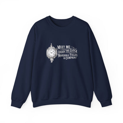 Marshall Field's Under the Clock Sweatshirt | Vintage Chicago Nostalgia Crewneck | Meet Me Under The Clock Shirt |  Classic Chicago