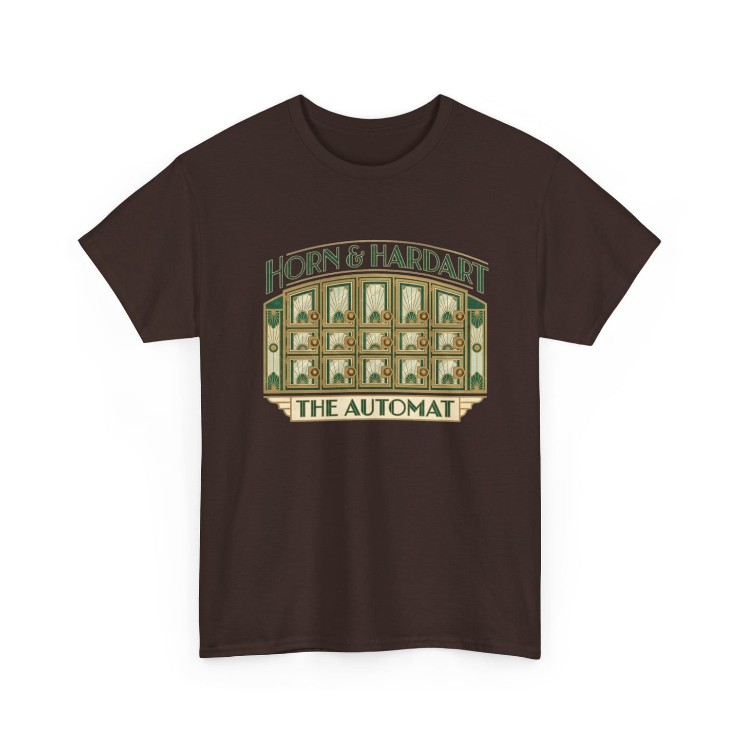 Horn & Hardart Automat T-Shirt | Art Deco NYC Philly History Tee | The Automat Vintage Design Shirt | 1920s Roaring Twenties Gift