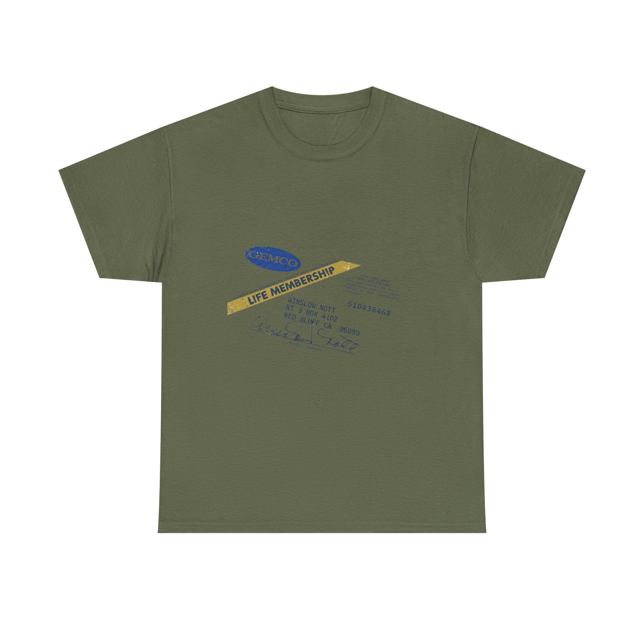 Gemco Membership T-Shirt | Vintage California Store Tee | Defunct Department Store | Lifetime Member Shirt | West Coast 70s Nostalgia Gift