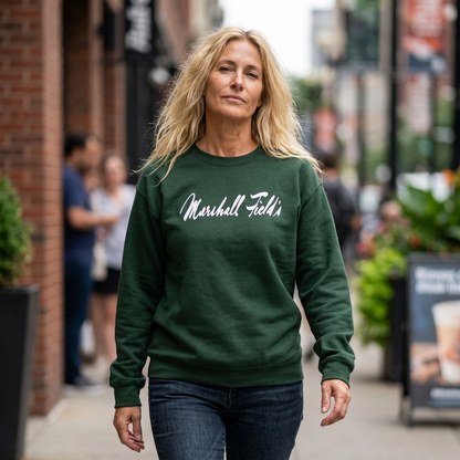Marshall Fields Chicago Sweatshirt - Vintage Style Crewneck, Retro Department Store Sweater, Cozy Chicago Souvenir, Christmas Gift