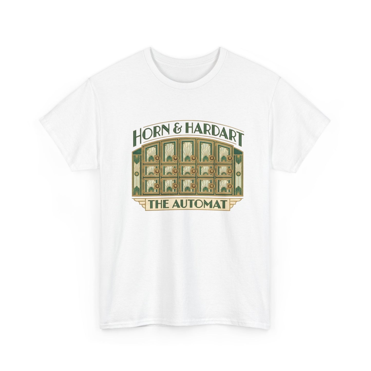 Horn & Hardart Automat T-Shirt | Art Deco NYC Philly History Tee | The Automat Vintage Design Shirt | 1920s Roaring Twenties Gift