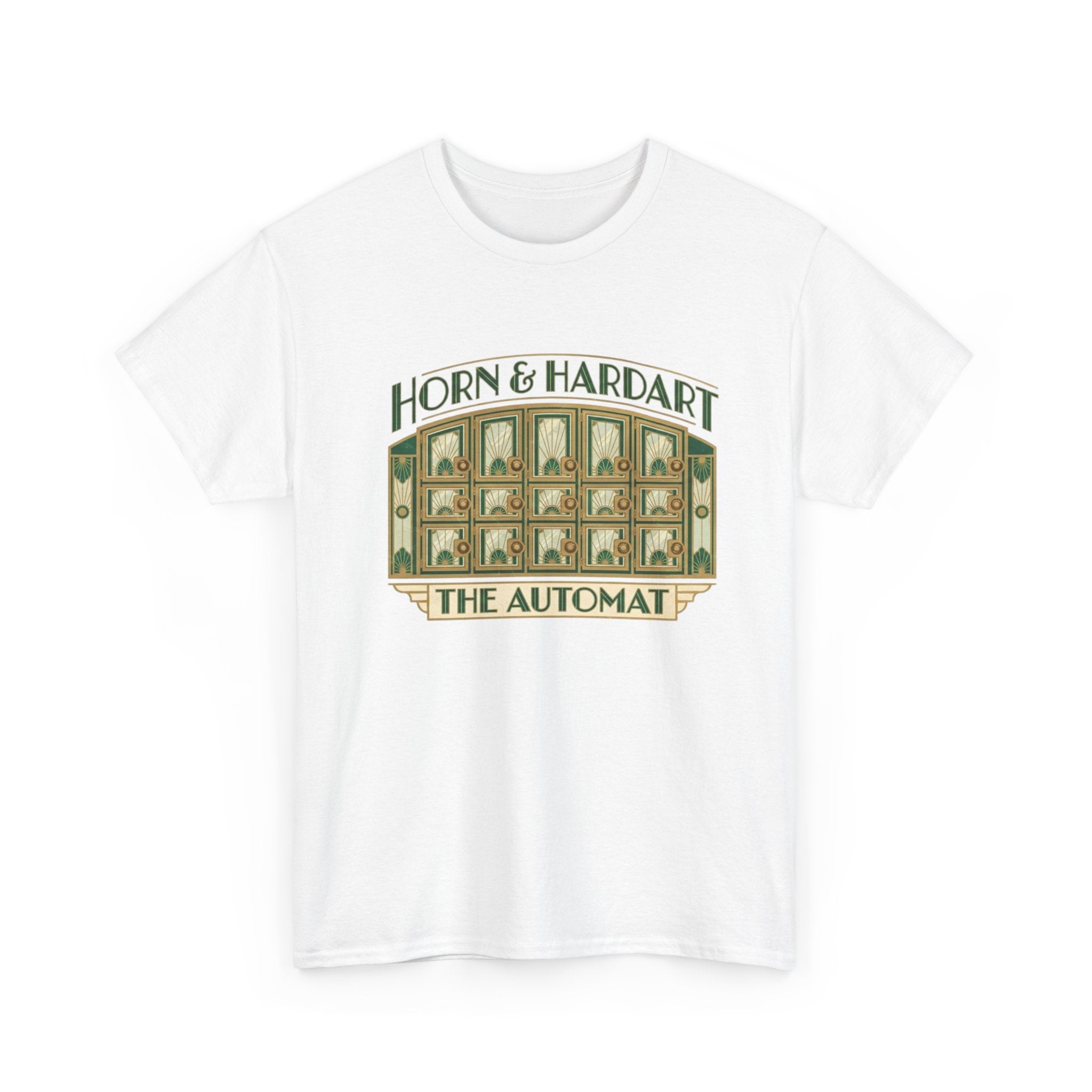 Horn & Hardart Automat T-Shirt | Art Deco NYC Philly History Tee | The Automat Vintage Design Shirt | 1920s Roaring Twenties Gift