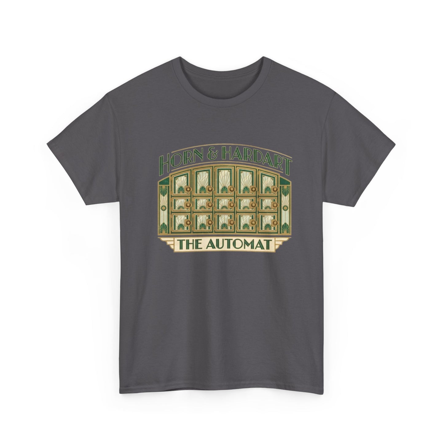 Horn & Hardart Automat T-Shirt | Art Deco NYC Philly History Tee | The Automat Vintage Design Shirt | 1920s Roaring Twenties Gift