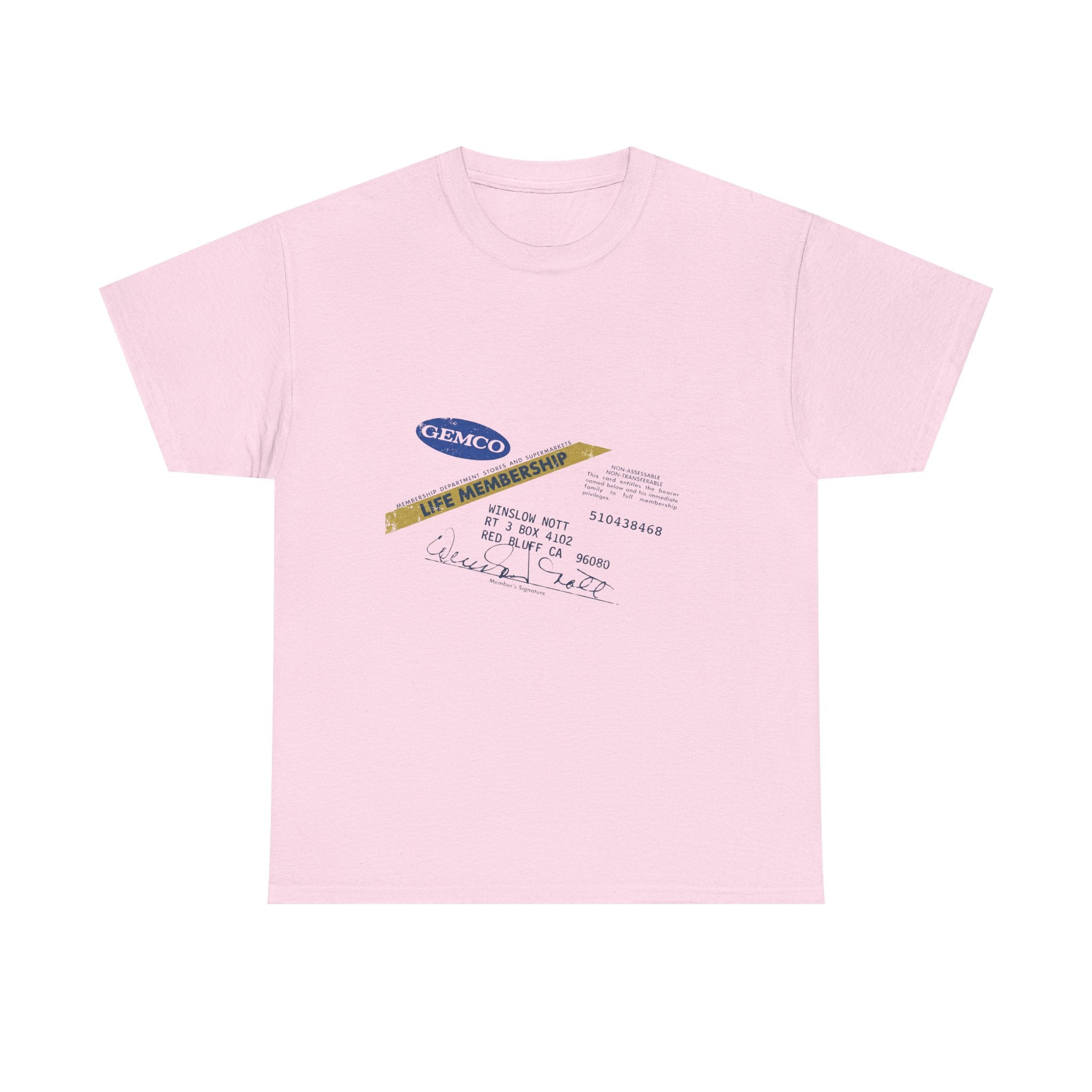 Gemco Membership T-Shirt | Vintage California Store Tee | Defunct Department Store | Lifetime Member Shirt | West Coast 70s Nostalgia Gift