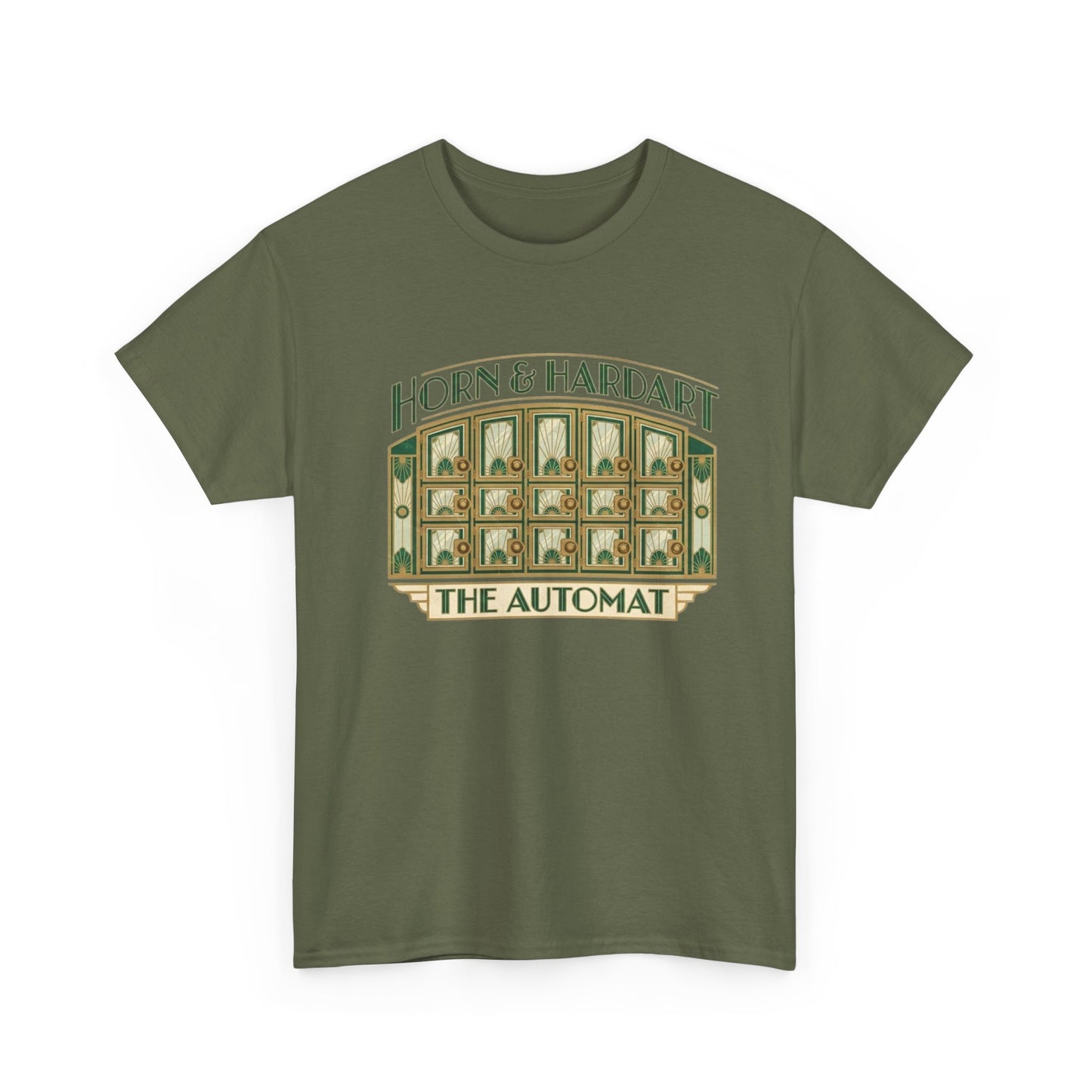 Horn & Hardart Automat T-Shirt | Art Deco NYC Philly History Tee | The Automat Vintage Design Shirt | 1920s Roaring Twenties Gift