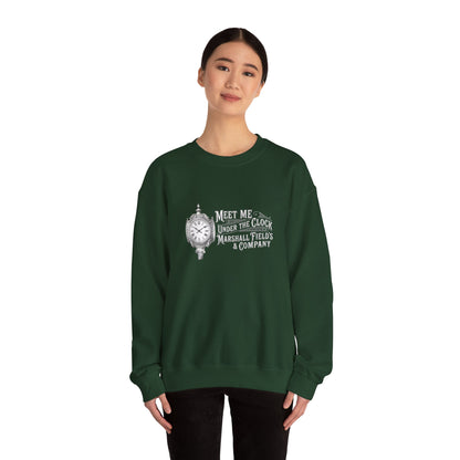 Marshall Field's Under the Clock Sweatshirt | Vintage Chicago Nostalgia Crewneck | Meet Me Under The Clock Shirt |  Classic Chicago