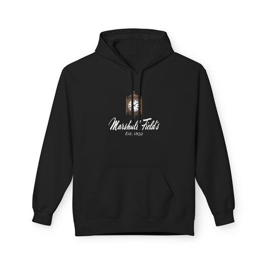 Marshall Field's Clock Hoodie | Retro Chicago Sweatshirt | Nostalgic Chicago Gift | Classic Department Store Apparel