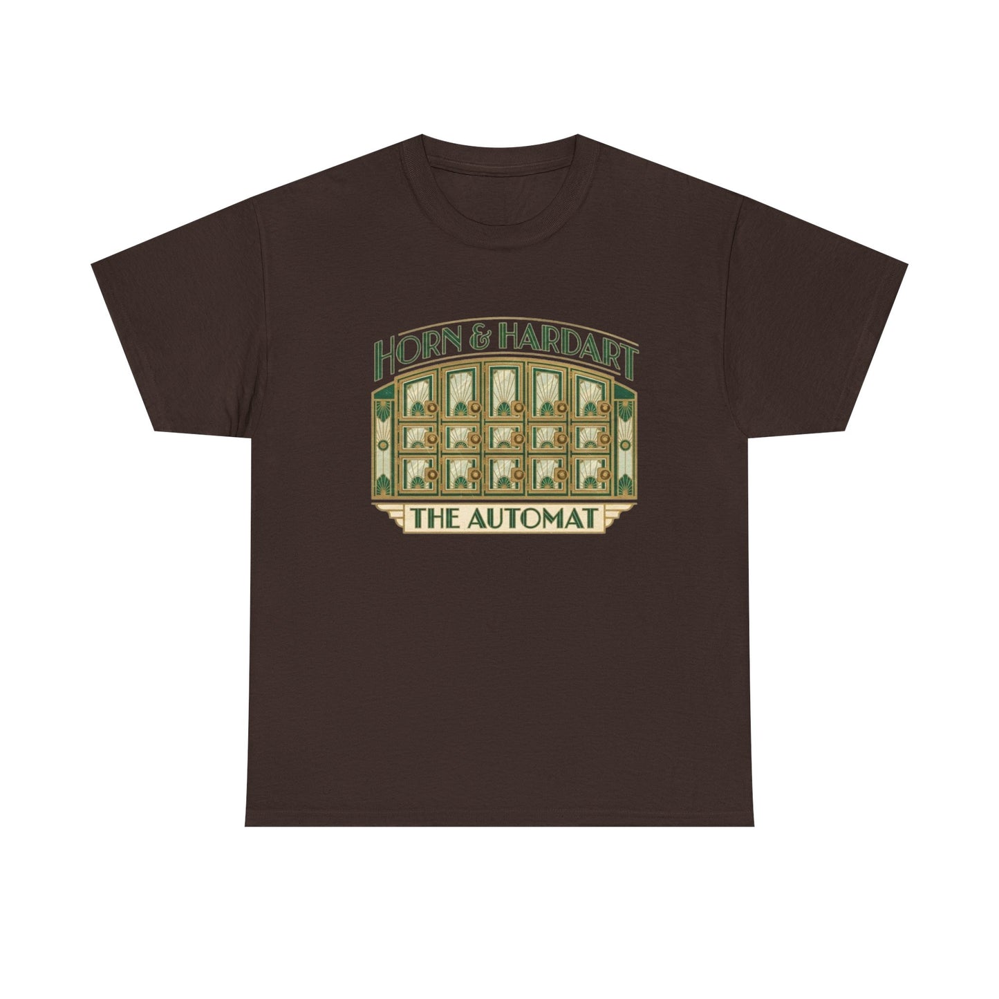 Horn & Hardart Automat T-Shirt | Art Deco NYC Philly History Tee | The Automat Vintage Design Shirt | 1920s Roaring Twenties Gift