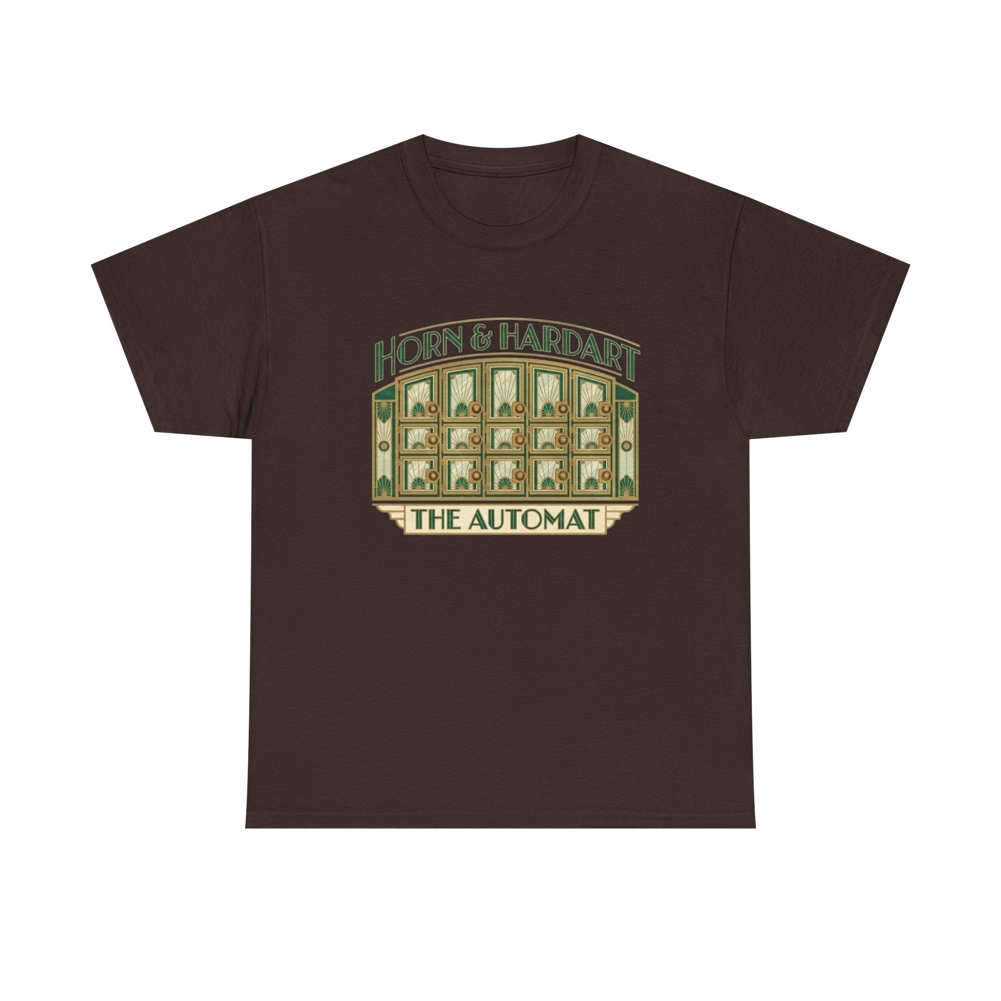 Horn & Hardart Automat T-Shirt | Art Deco NYC Philly History Tee | The Automat Vintage Design Shirt | 1920s Roaring Twenties Gift