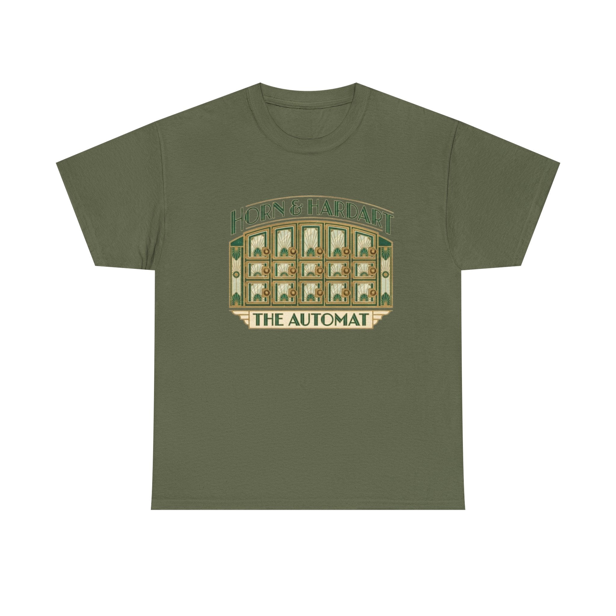 Horn & Hardart Automat T-Shirt | Art Deco NYC Philly History Tee | The Automat Vintage Design Shirt | 1920s Roaring Twenties Gift