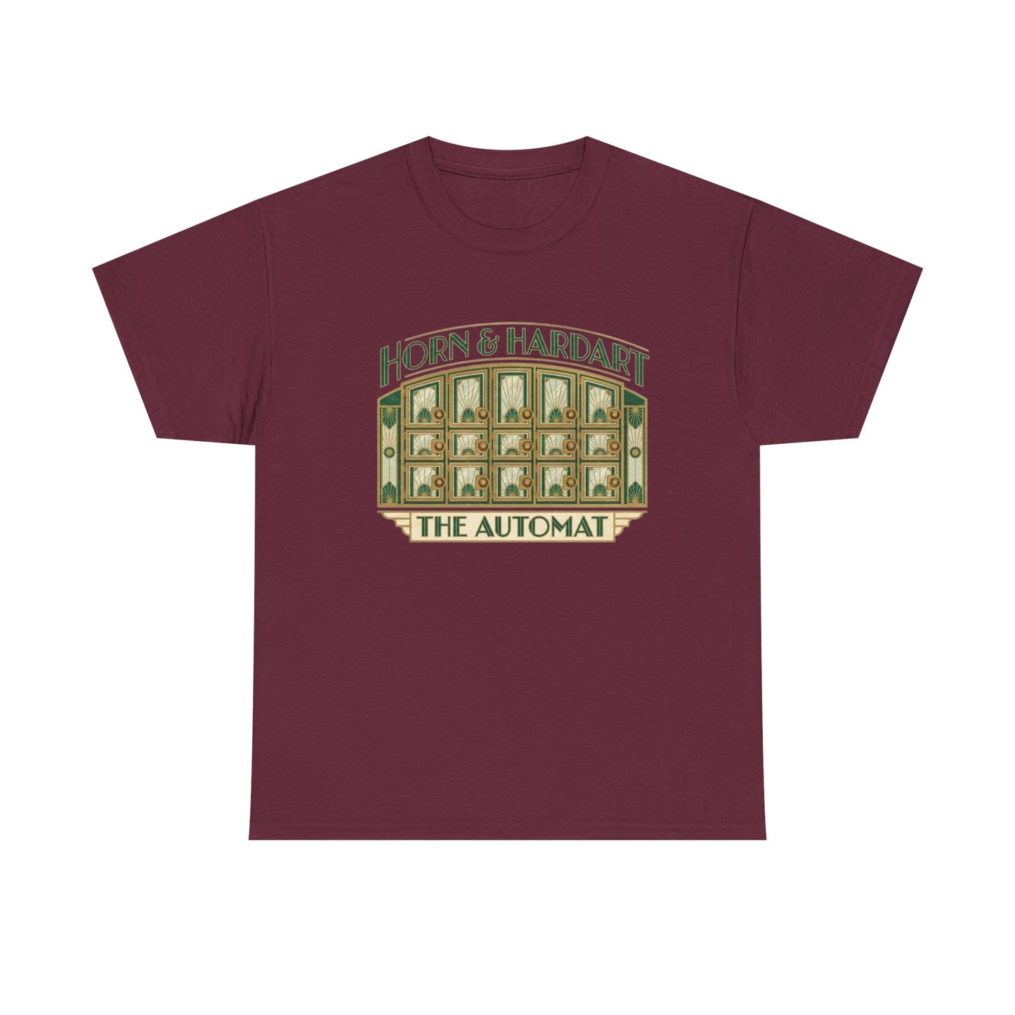 Horn & Hardart Automat T-Shirt | Art Deco NYC Philly History Tee | The Automat Vintage Design Shirt | 1920s Roaring Twenties Gift