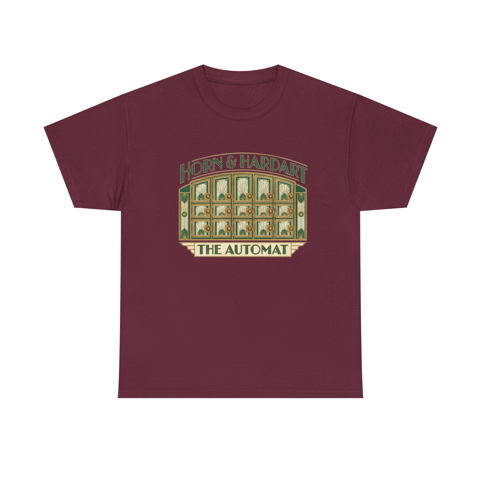 Horn & Hardart Automat T-Shirt | Art Deco NYC Philly History Tee | The Automat Vintage Design Shirt | 1920s Roaring Twenties Gift