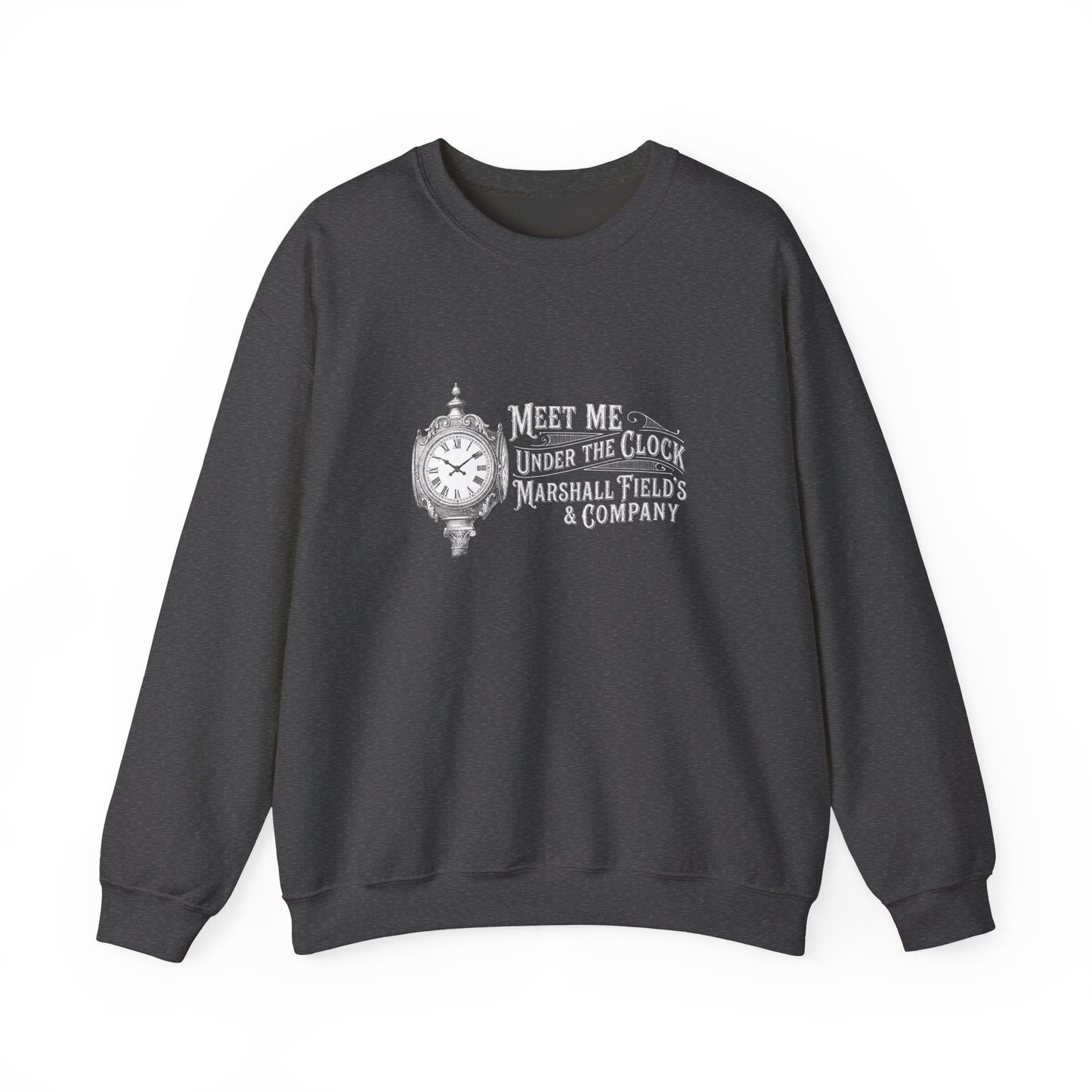 Marshall Field's Under the Clock Sweatshirt | Vintage Chicago Nostalgia Crewneck | Meet Me Under The Clock Shirt |  Classic Chicago