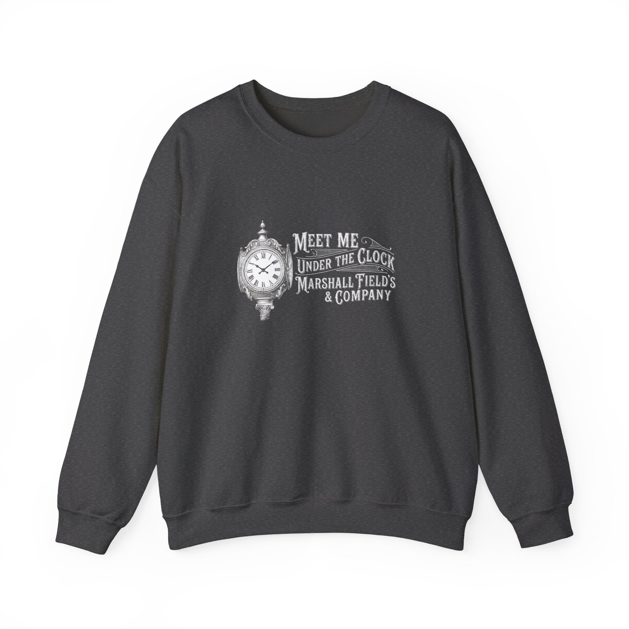 Marshall Field's Under the Clock Sweatshirt | Vintage Chicago Nostalgia Crewneck | Meet Me Under The Clock Shirt |  Classic Chicago
