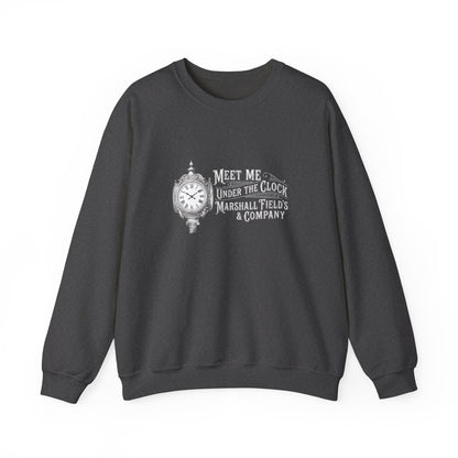 Marshall Field's Under the Clock Sweatshirt | Vintage Chicago Nostalgia Crewneck | Meet Me Under The Clock Shirt |  Classic Chicago