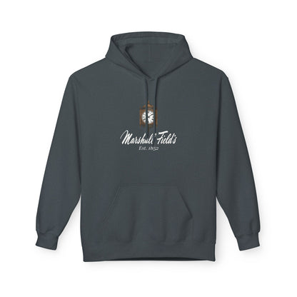 Marshall Field's Clock Hoodie | Retro Chicago Sweatshirt | Nostalgic Chicago Gift | Classic Department Store Apparel